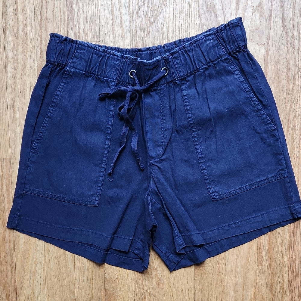KUT FROM THE KLOTH Katana Shorts, Navy, Size Small
